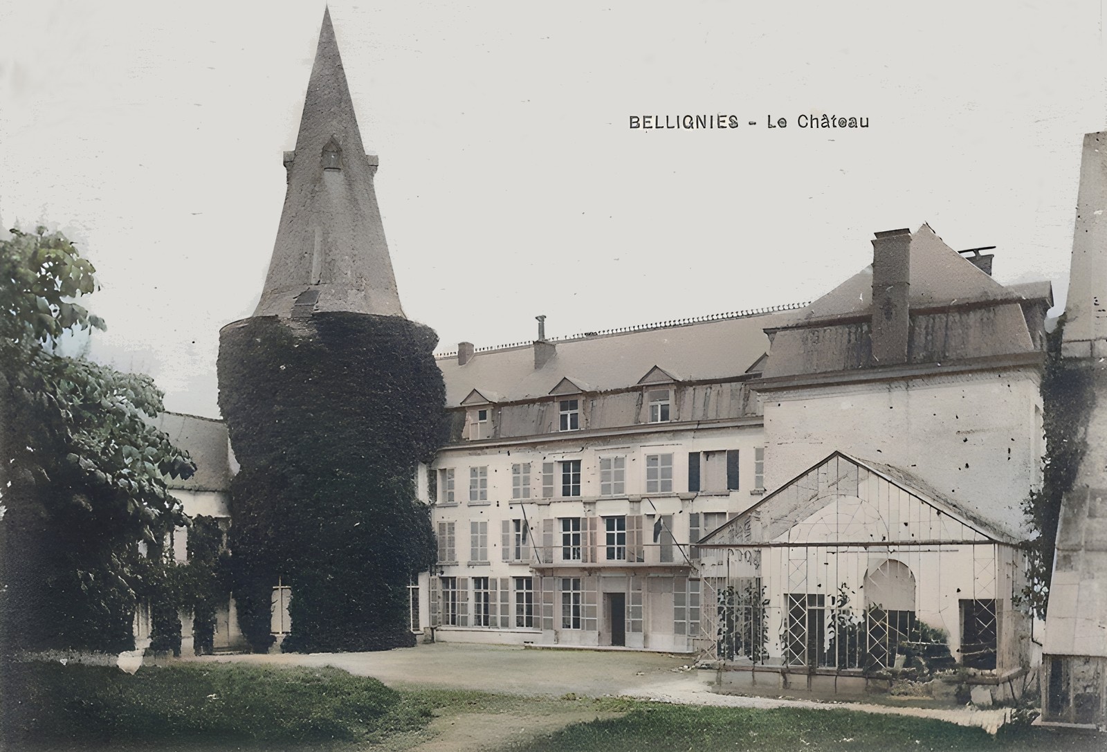 CPA du château de Bellignies