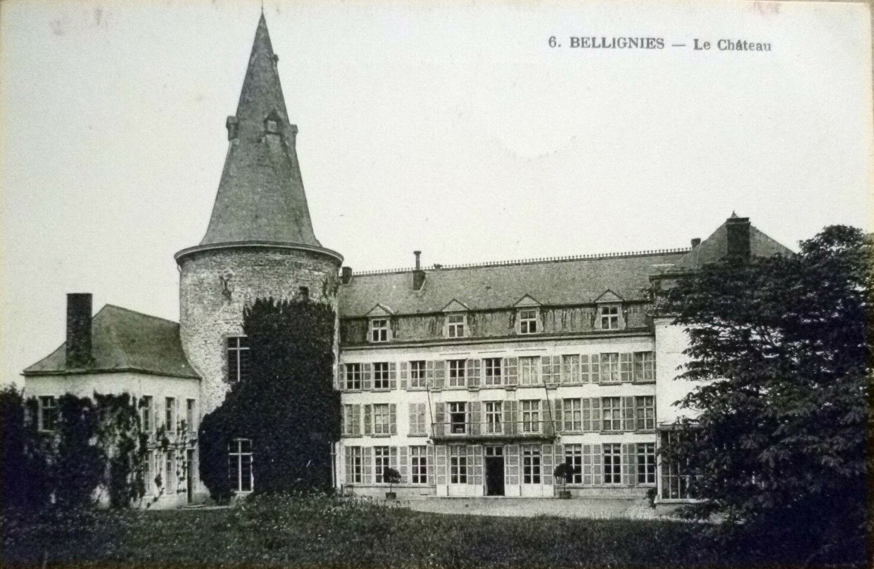 CPA du château de Bellignies