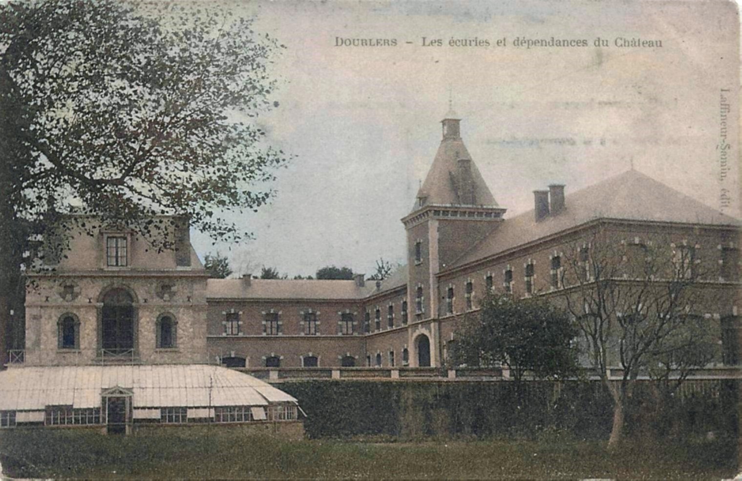 Le Château de Dourlers, carte postale.