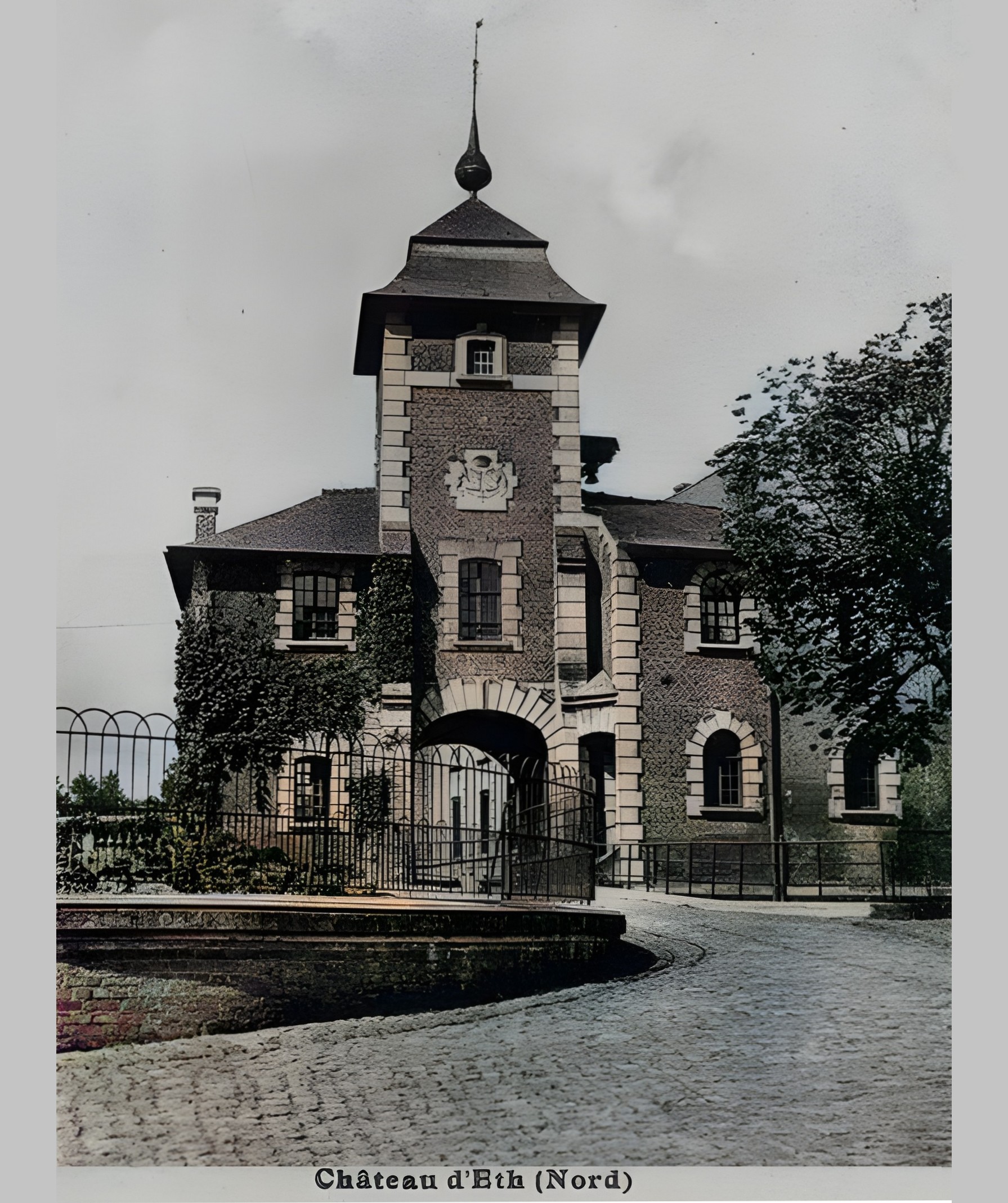 Le château d'Eth, carte postale.