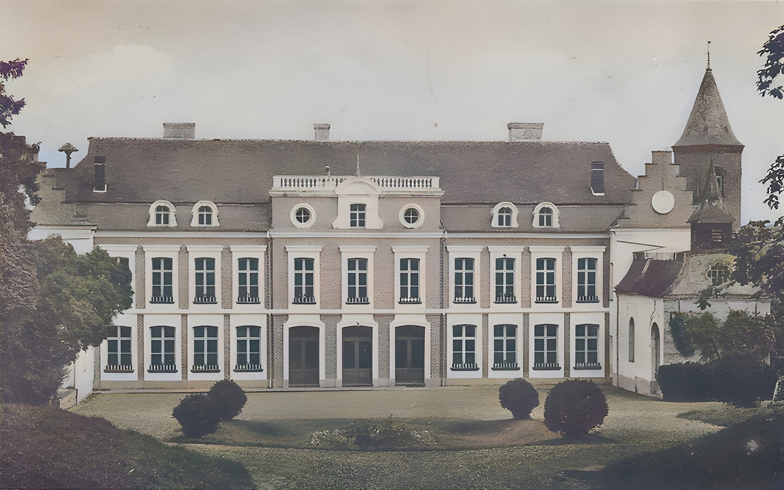 Château de Gussignies, carte postale
