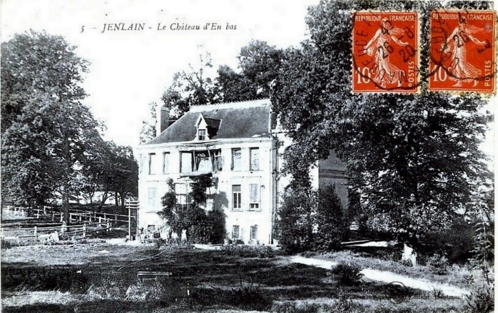 Le Château d'en Bas à Jenlain.