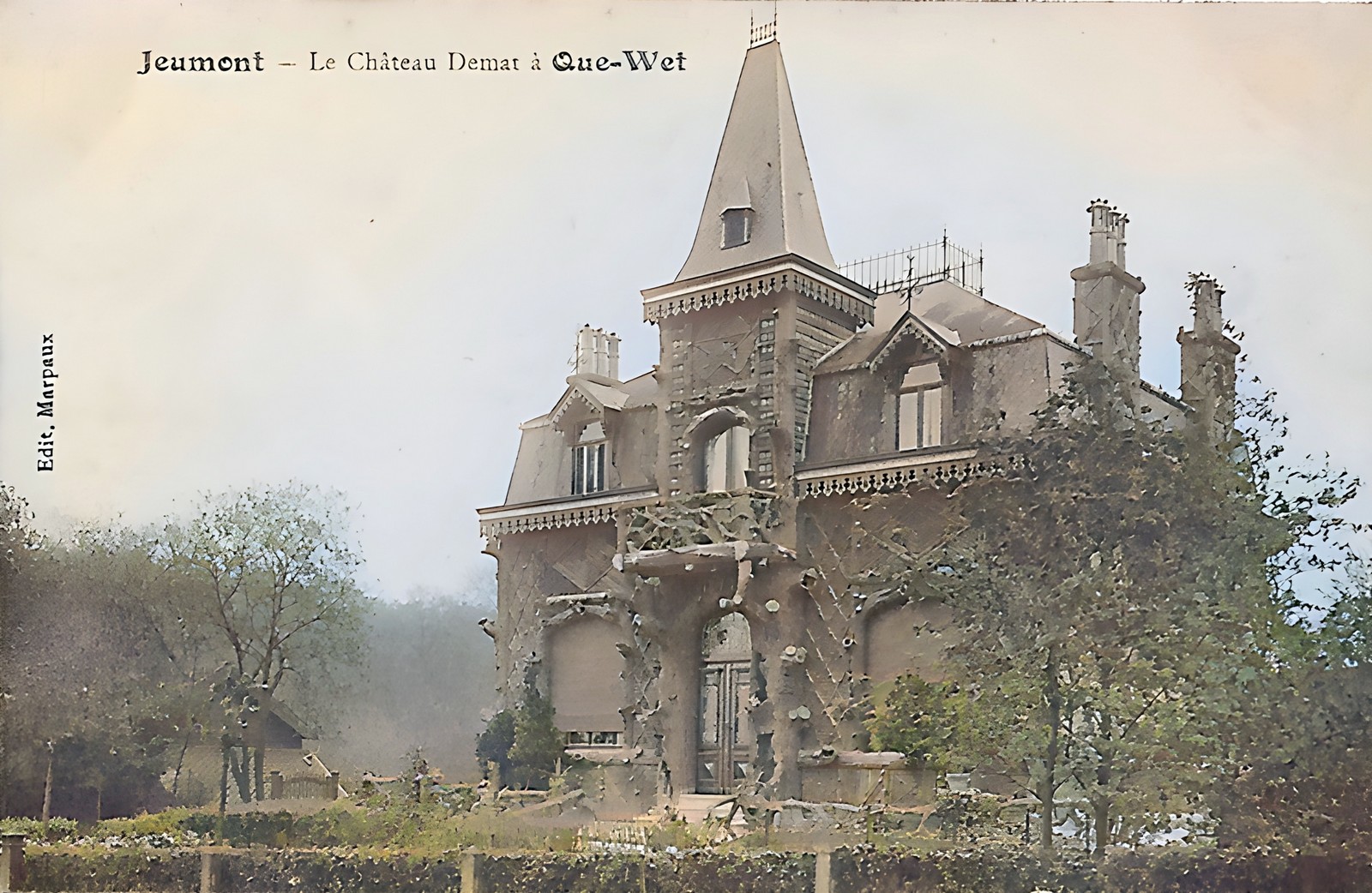 La Maison *Rocaille* (Château Demas, Que-Wet) à Jeumont
