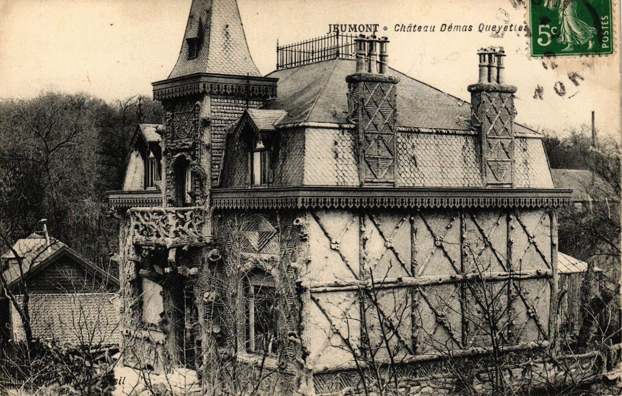 La Maison *Rocaille* (Château Demas) à Jeumont