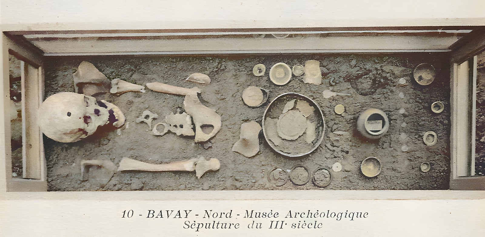 photos des collections de l'ancien musée de Bavay
