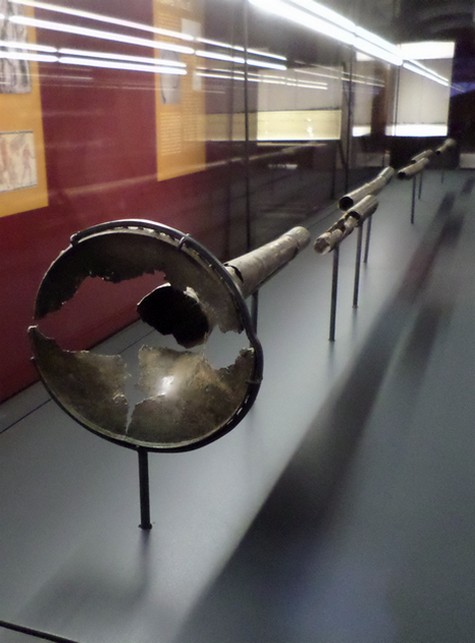 Forum Antique de Bavay, trompette romaine