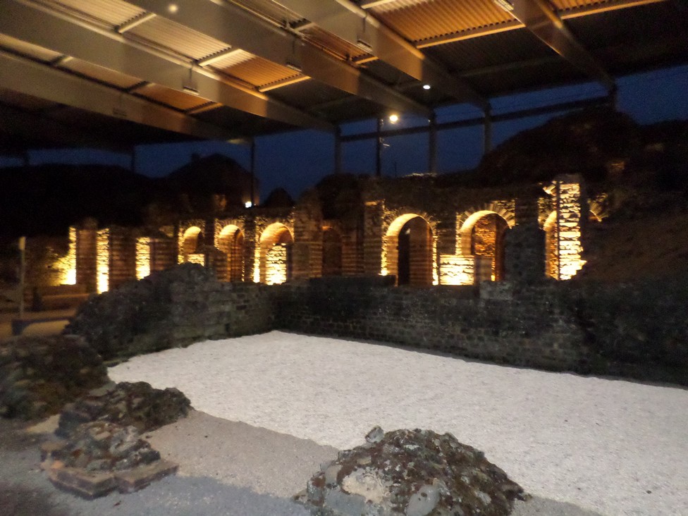 Forum Antique de Bavay, visite nocturne