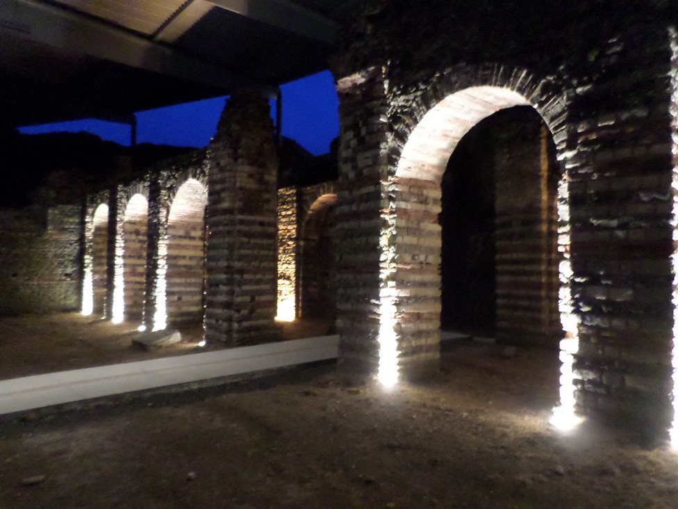 Forum Antique de Bavay, visite nocturne