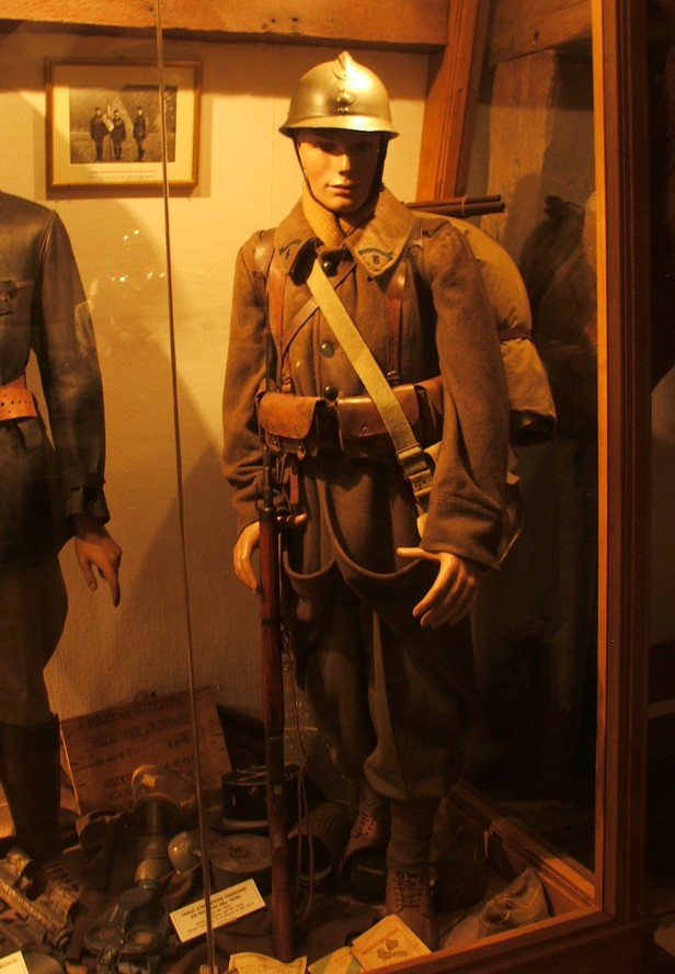 Le musée du Corps de Garde de Maubeuge : Fantassin français 1940