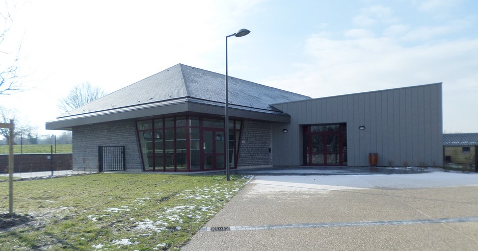 Salle des fêtes de Saint Aubin  inaugurée le 13 décembre 2014