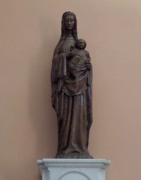 Eglise d'Anor, Vierge et l'enfant.