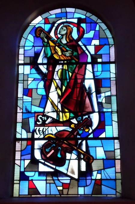 Eglise d'Anor, vitrail