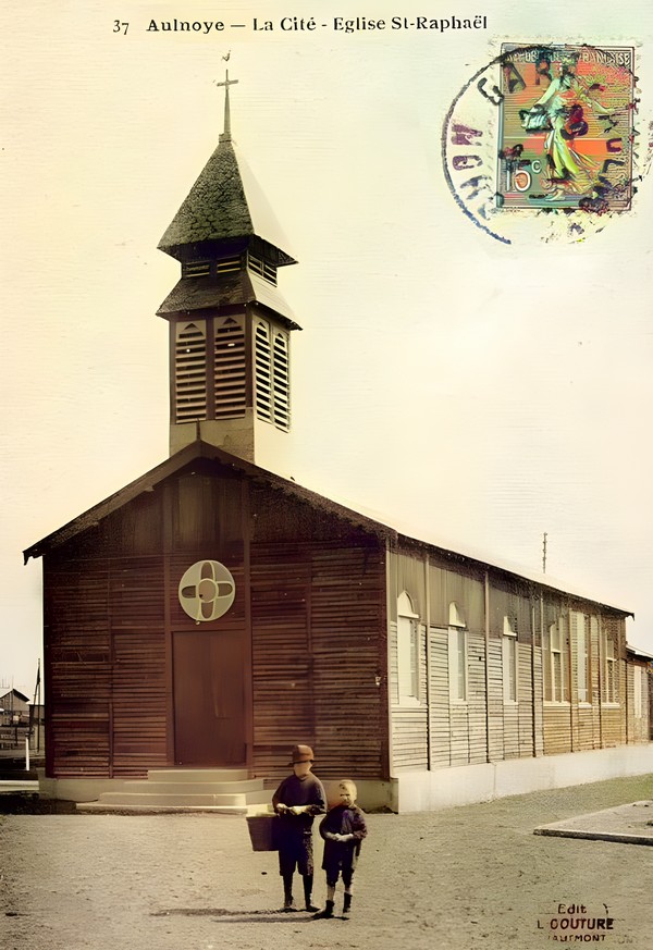 L'église Saint-Raphaël à Aulnoye Aymeries