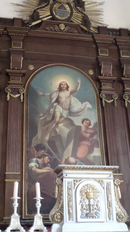 Eglise d'Avesnelles, tableau.