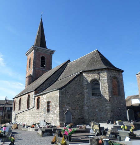 église St Nicolas à Louvignies-Bavay.