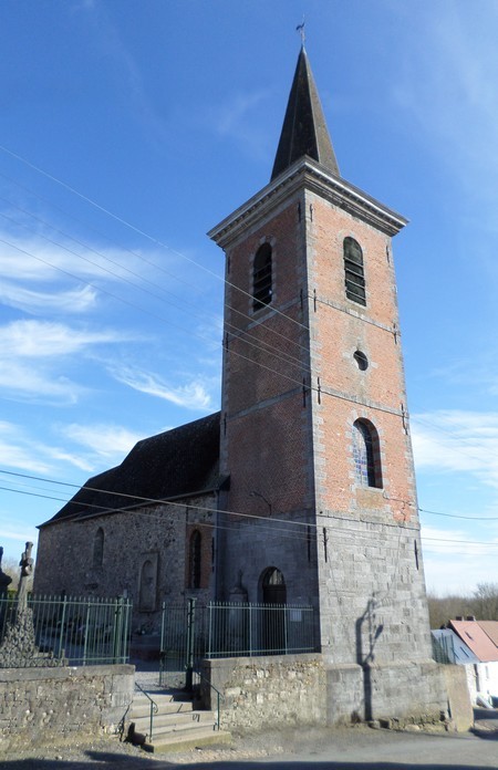 Eglise de Louvignies à Bavay.