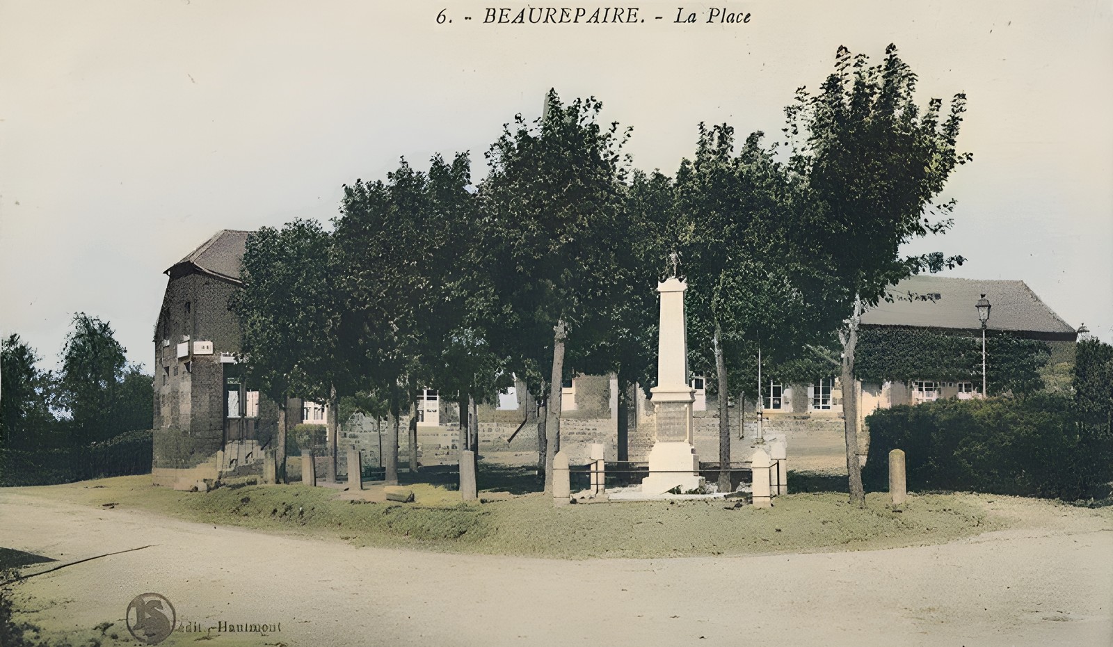 Beaurepaire sur Sambre, carte postale ancienne