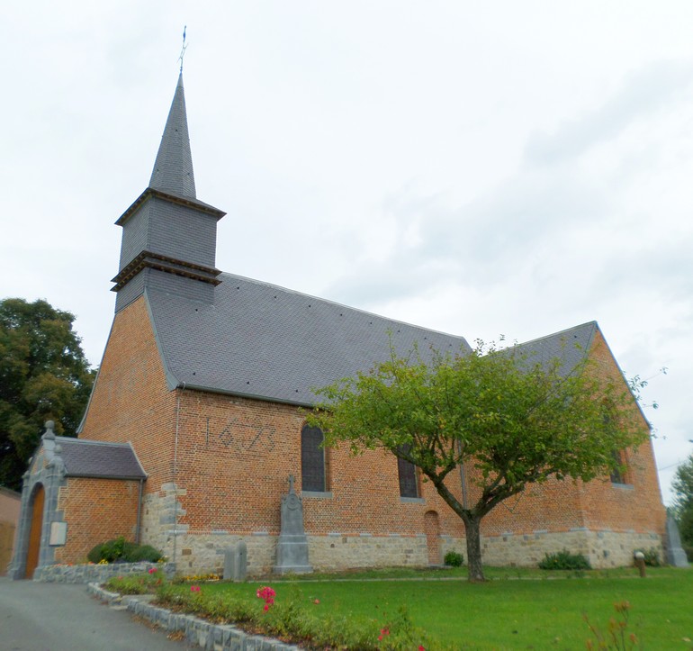 Beaurepaire sur Sambre, l'église.