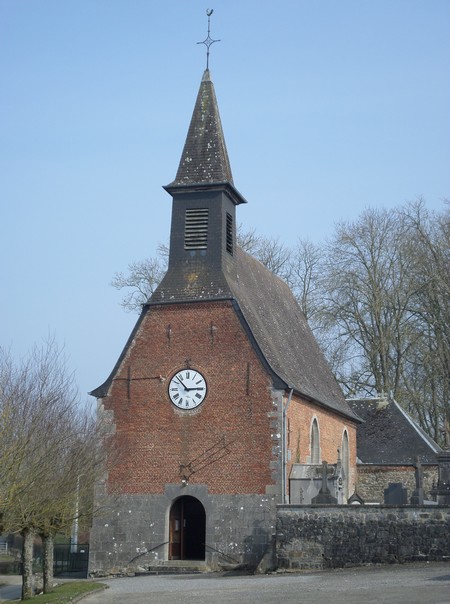 L'église de Beaurieux.