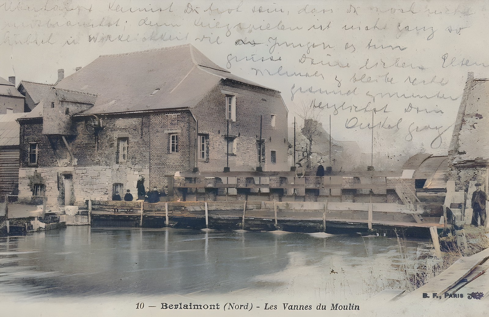 L'ancien moulin de Berlaimont.