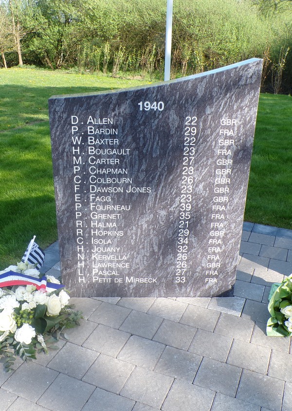 Mémorial de Boussières sur Sambre