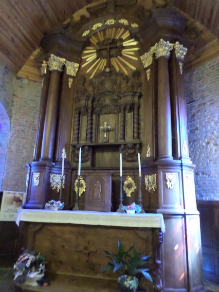Eglise de Cerfontaine, le retable.