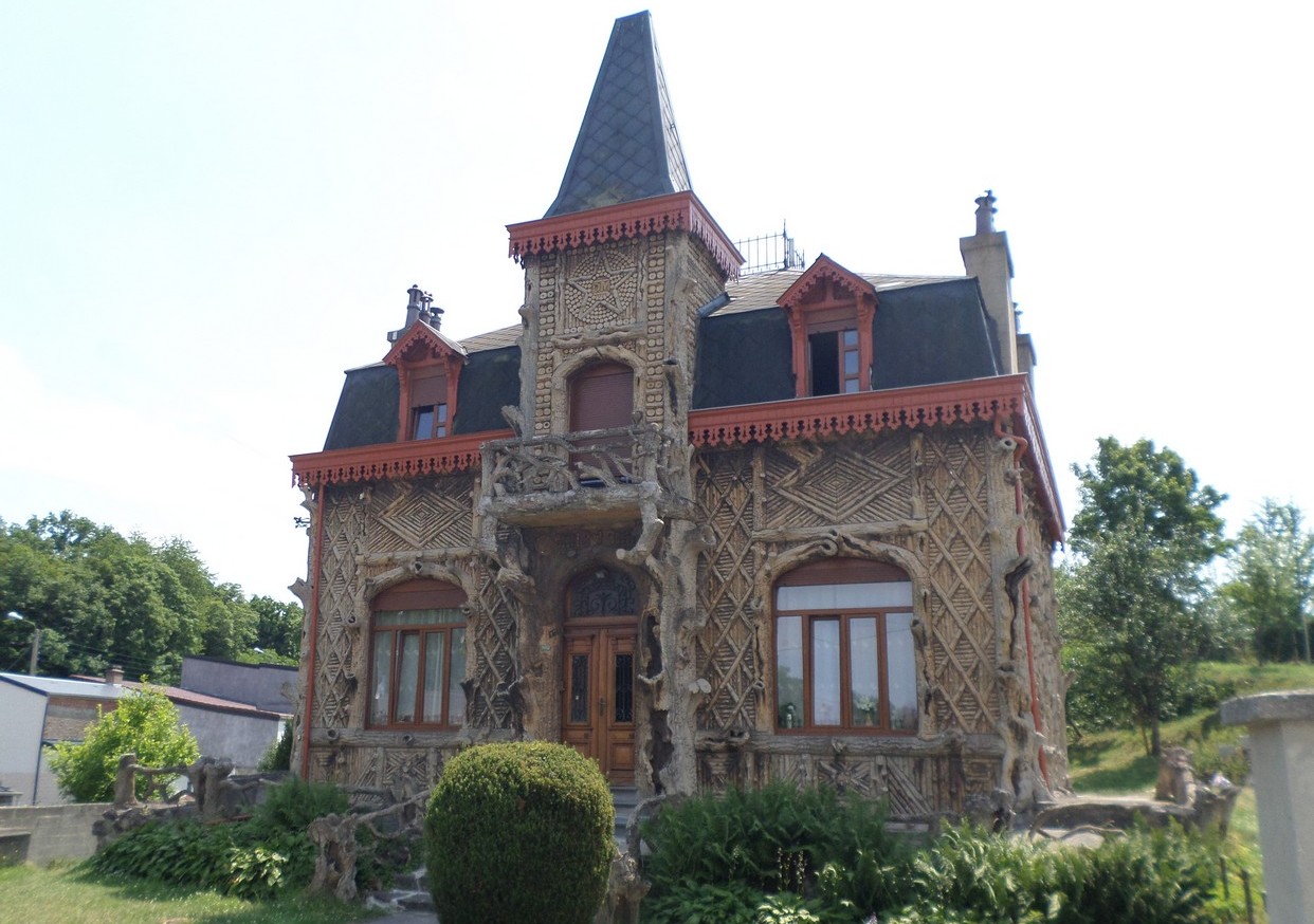 La Maison *Rocaille* (Château Demas) à Jeumont