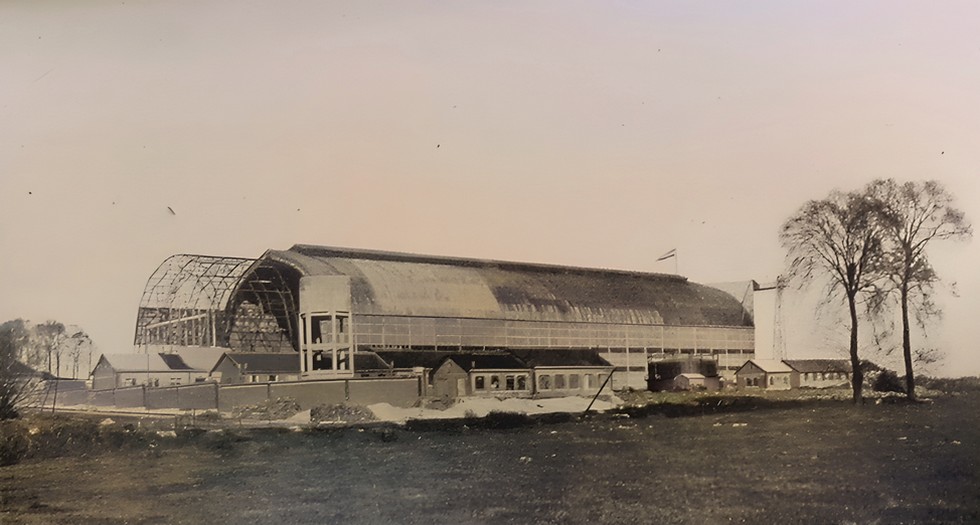 Le dirigeable à Maubeuge 