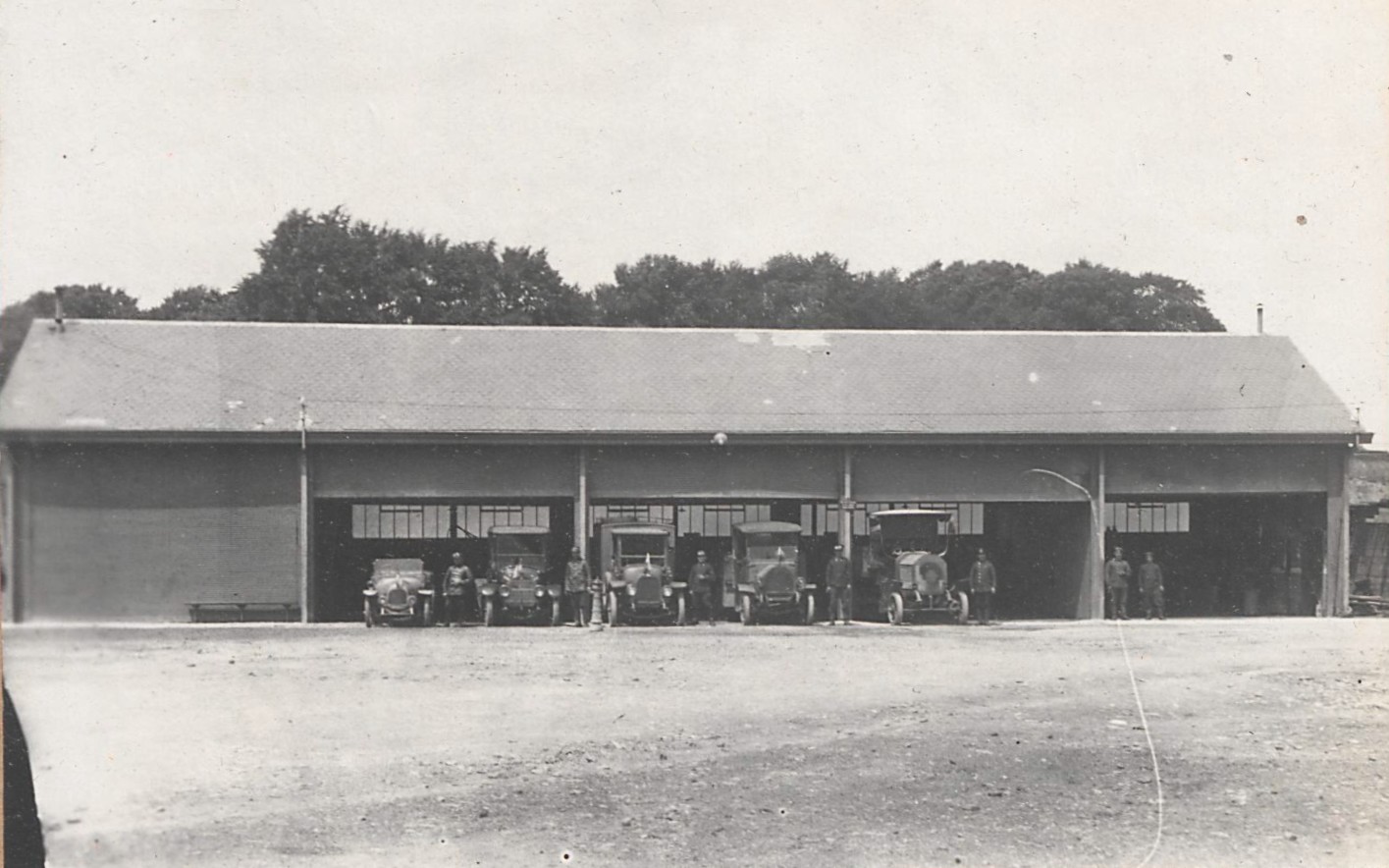 Le dirigeable à Maubeuge 