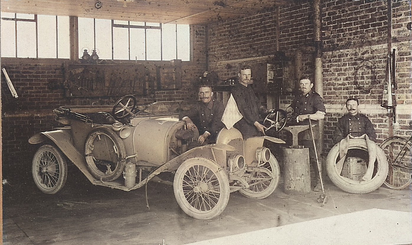 Le dirigeable à Maubeuge 