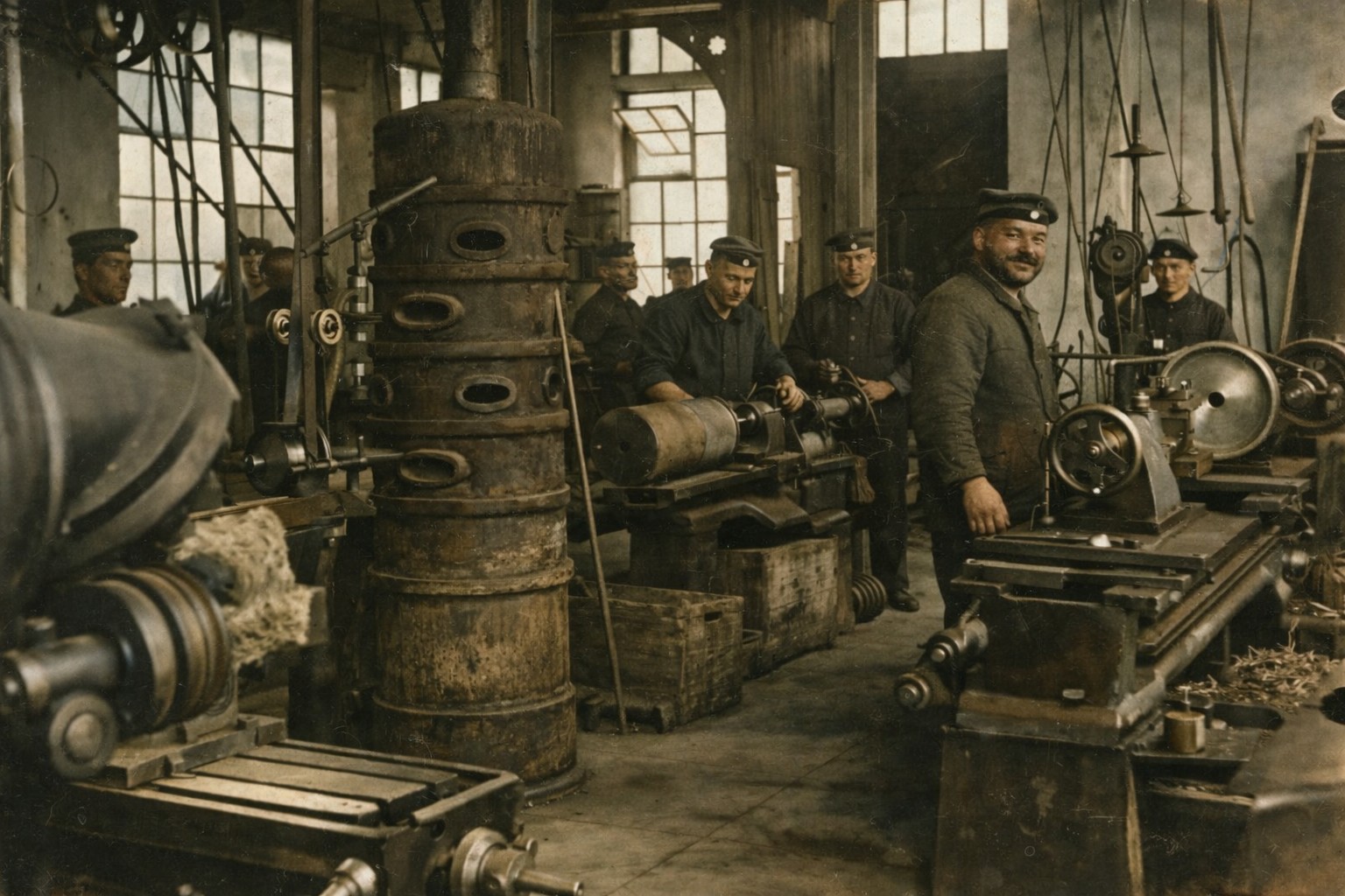 Le dirigeable à Maubeuge 