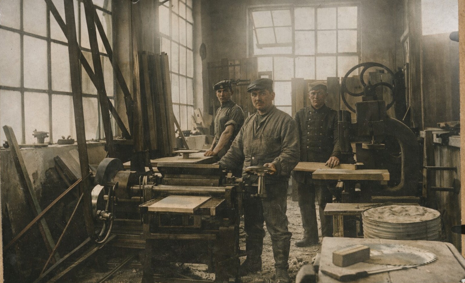 Le dirigeable à Maubeuge 