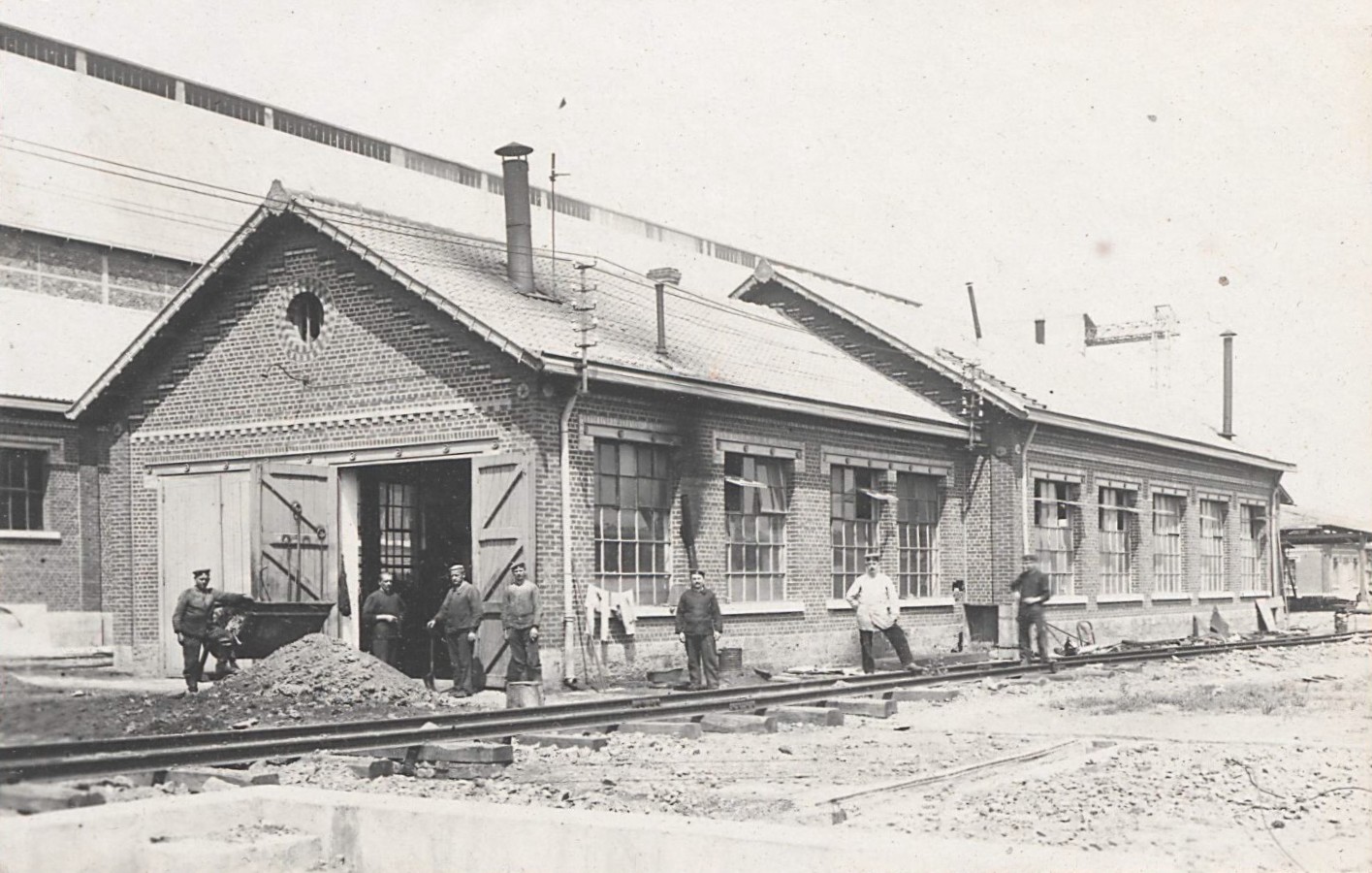 Le dirigeable à Maubeuge 