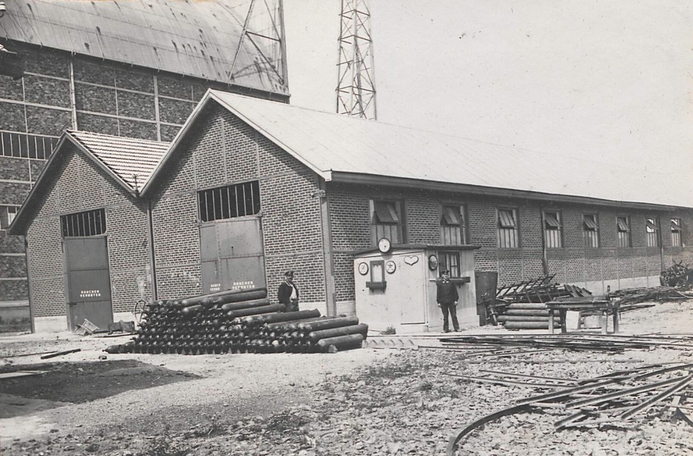 Le dirigeable à Maubeuge 
