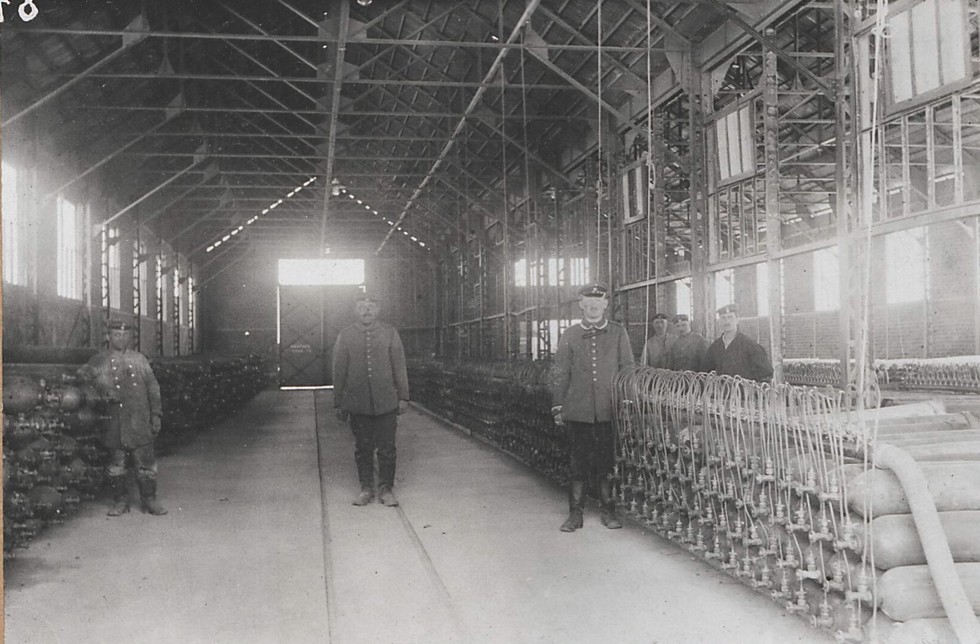 Le dirigeable à Maubeuge 