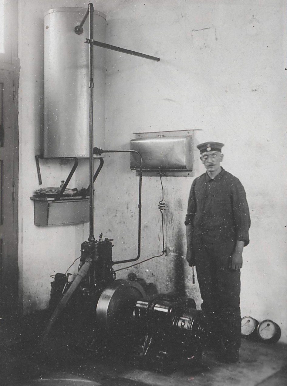 Le dirigeable à Maubeuge 