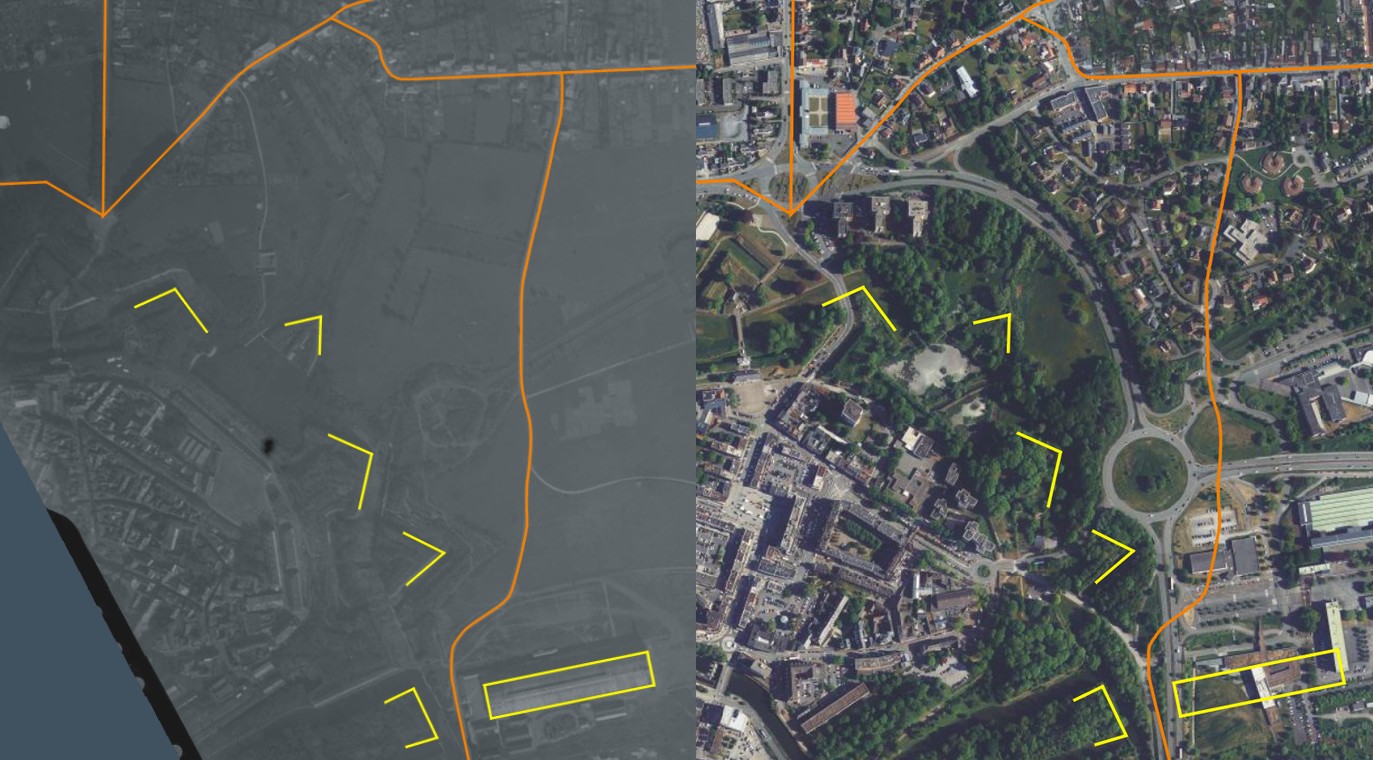 Le dirigeable à Maubeuge 