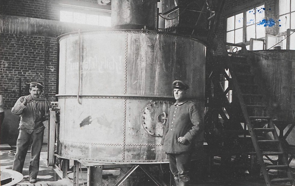 Le dirigeable à Maubeuge 