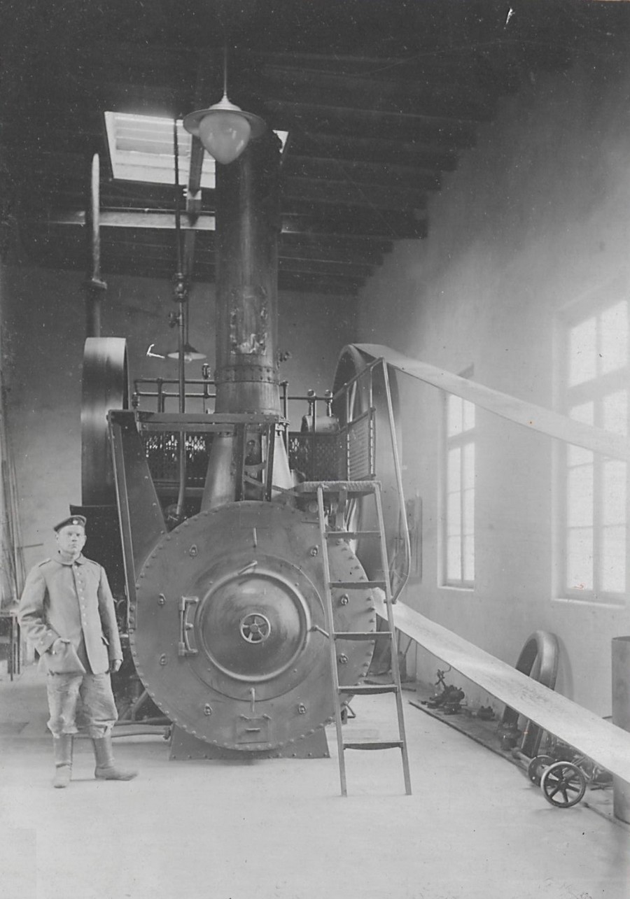 Le dirigeable à Maubeuge 