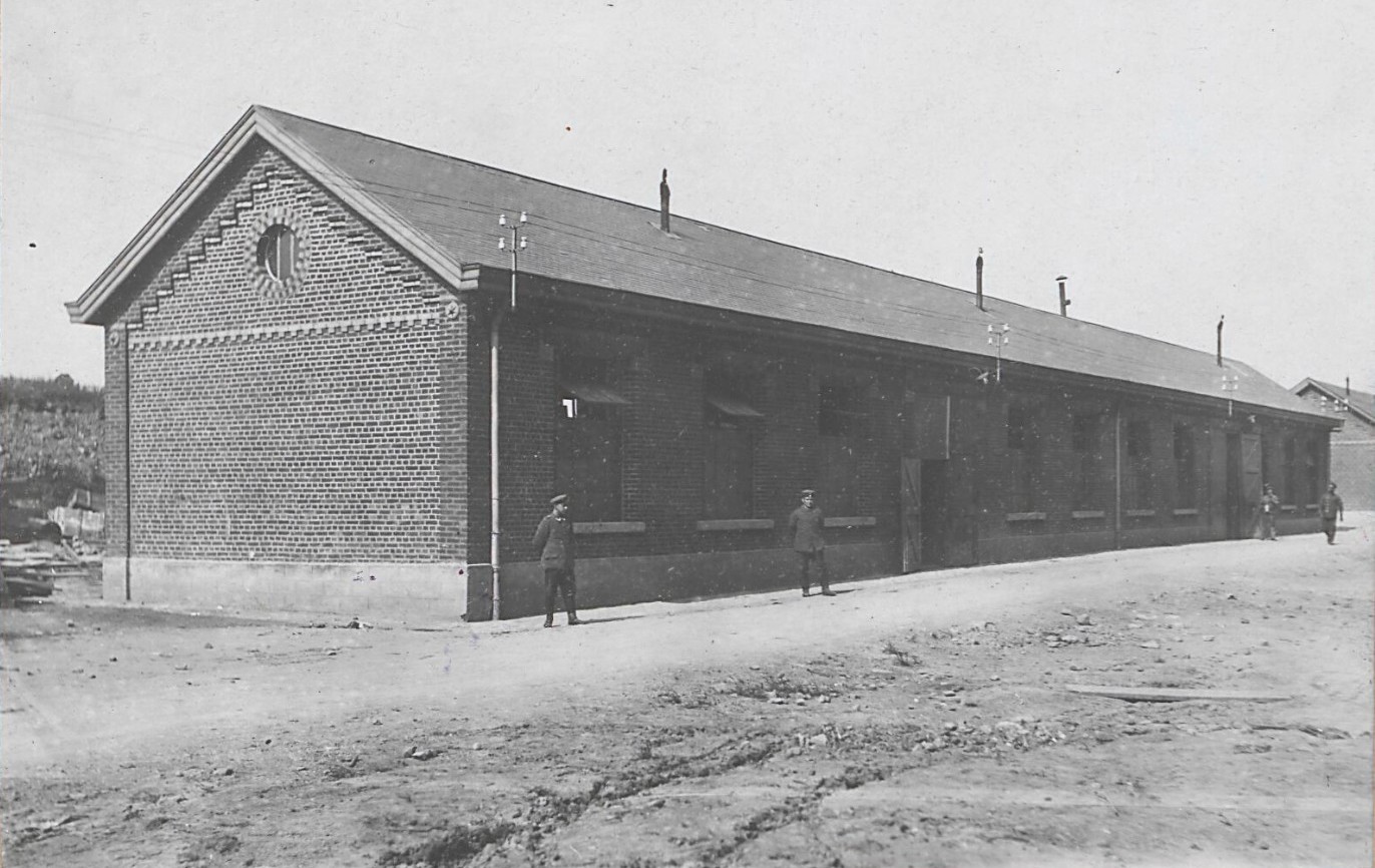 Le dirigeable à Maubeuge 