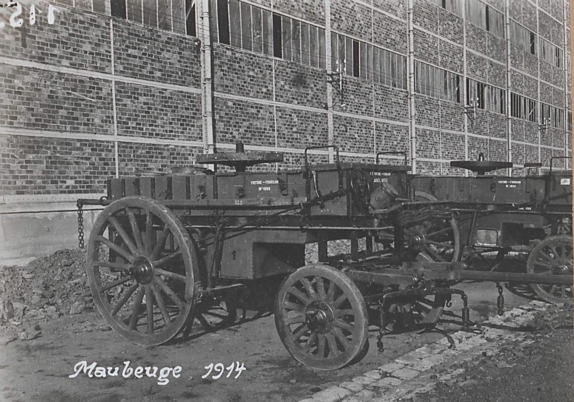 Le dirigeable à Maubeuge 