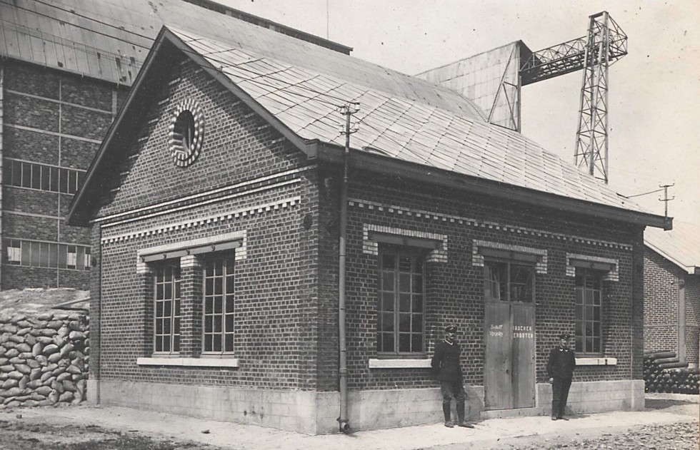 Le dirigeable à Maubeuge 