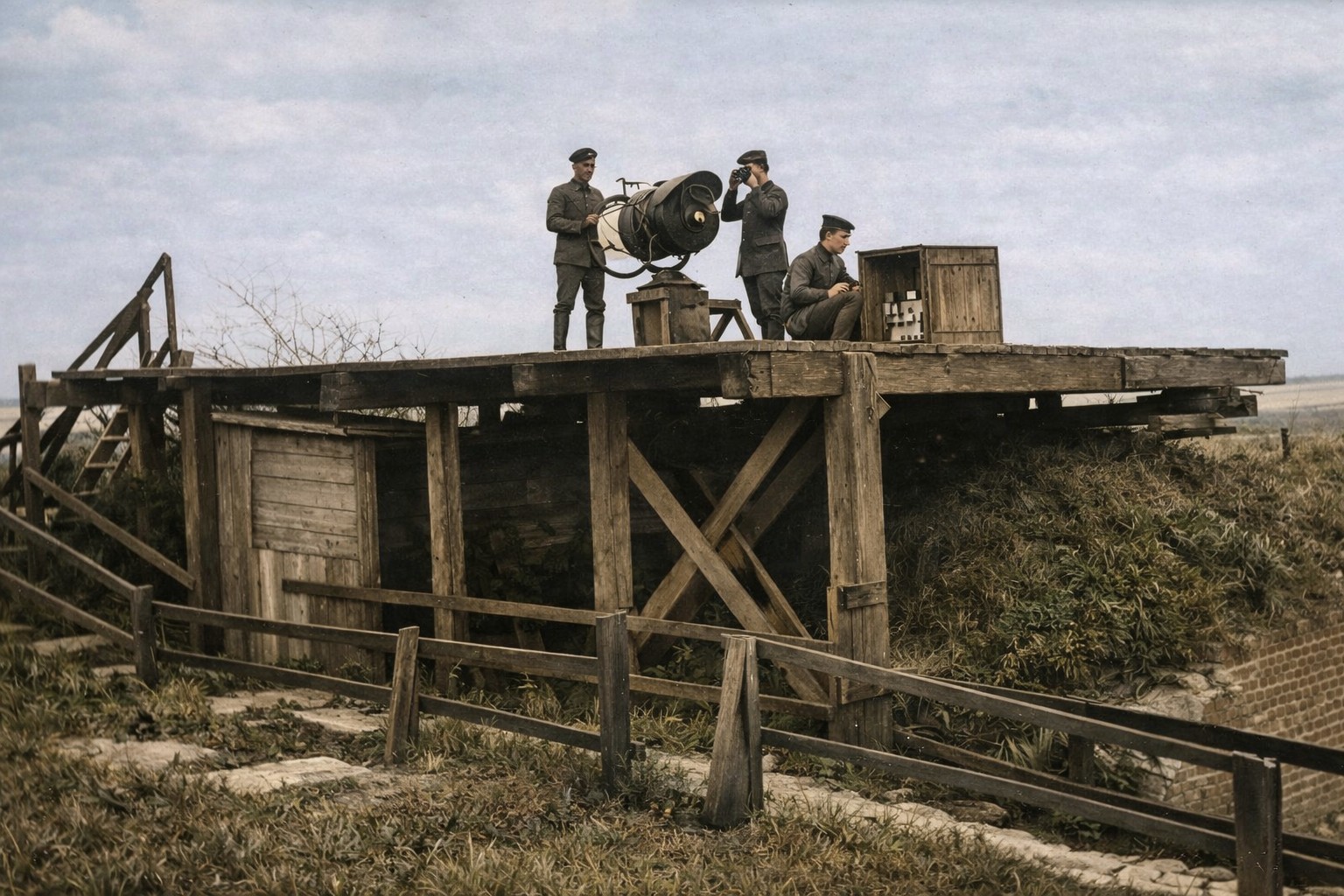 Le dirigeable à Maubeuge 