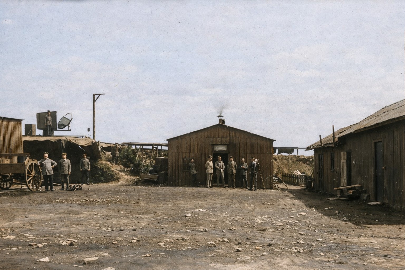 Le dirigeable à Maubeuge 