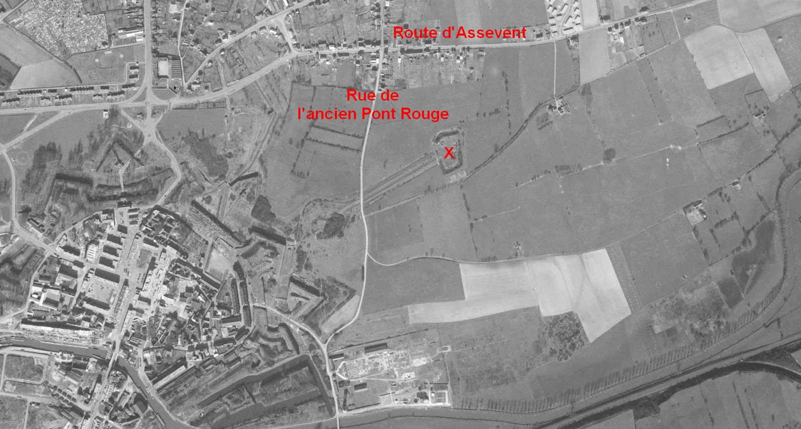 Le dirigeable à Maubeuge 