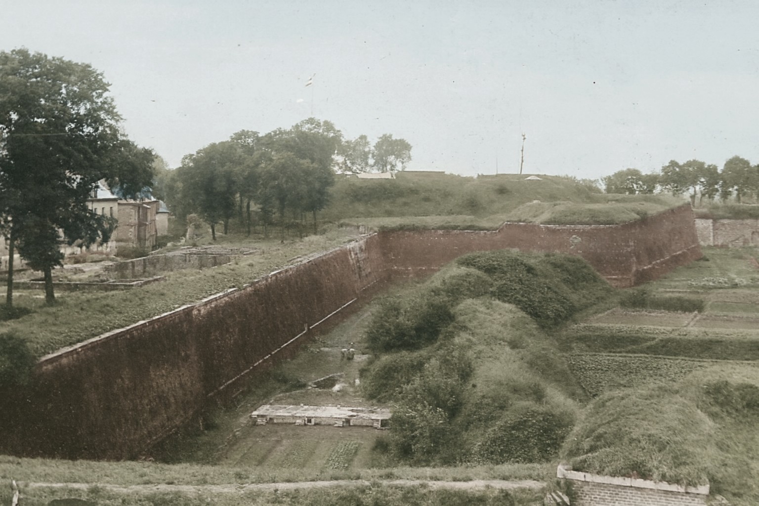 Le hangar du dirigeable à Maubeuge.