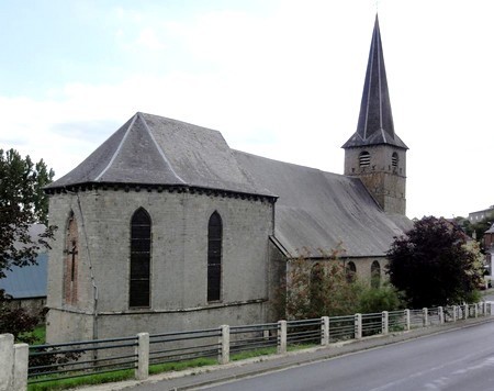 L'église Saint Etton à Dompierre sur Helpe 