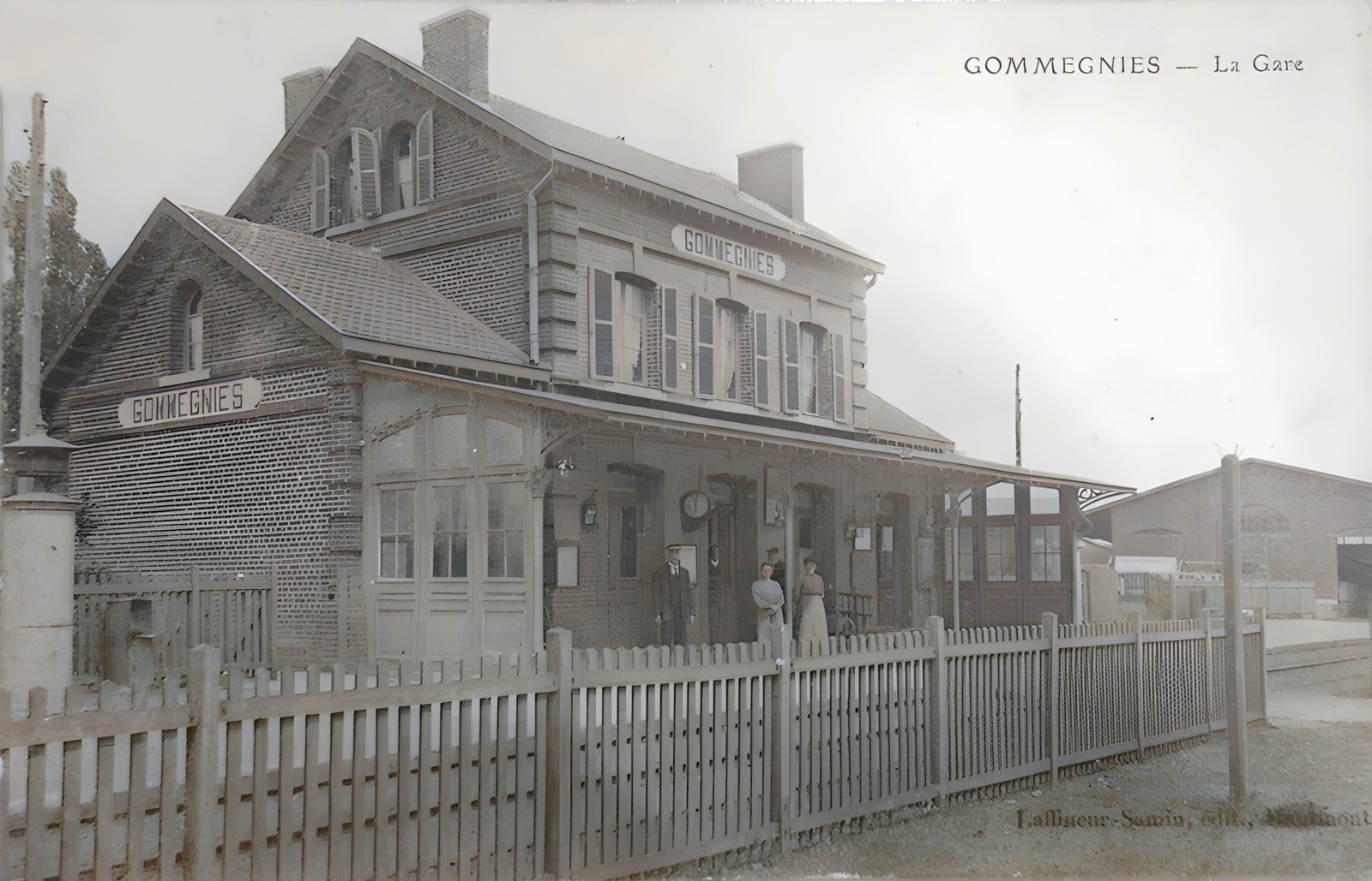 Ancienne gare de Gommegnies.