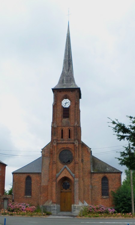 La seconde église de Gommegnies 