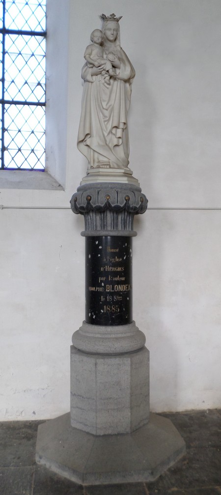 Hon Hergies, église d'Hergies, statue